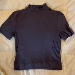 Babaton mock neck t-shirt
